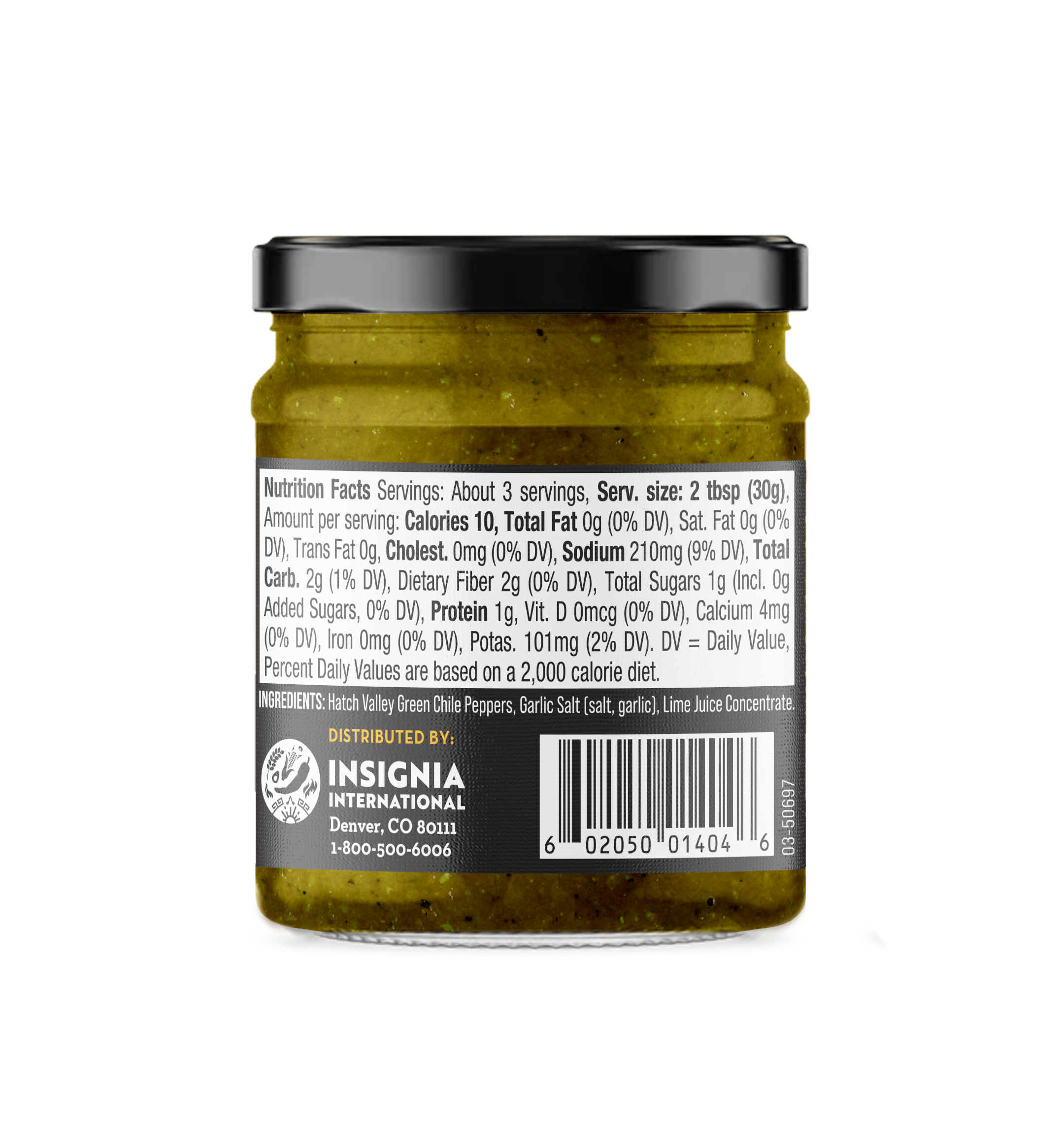 505SW™ Hatch Valley Roasted Green Chile 4oz - Medium – 505