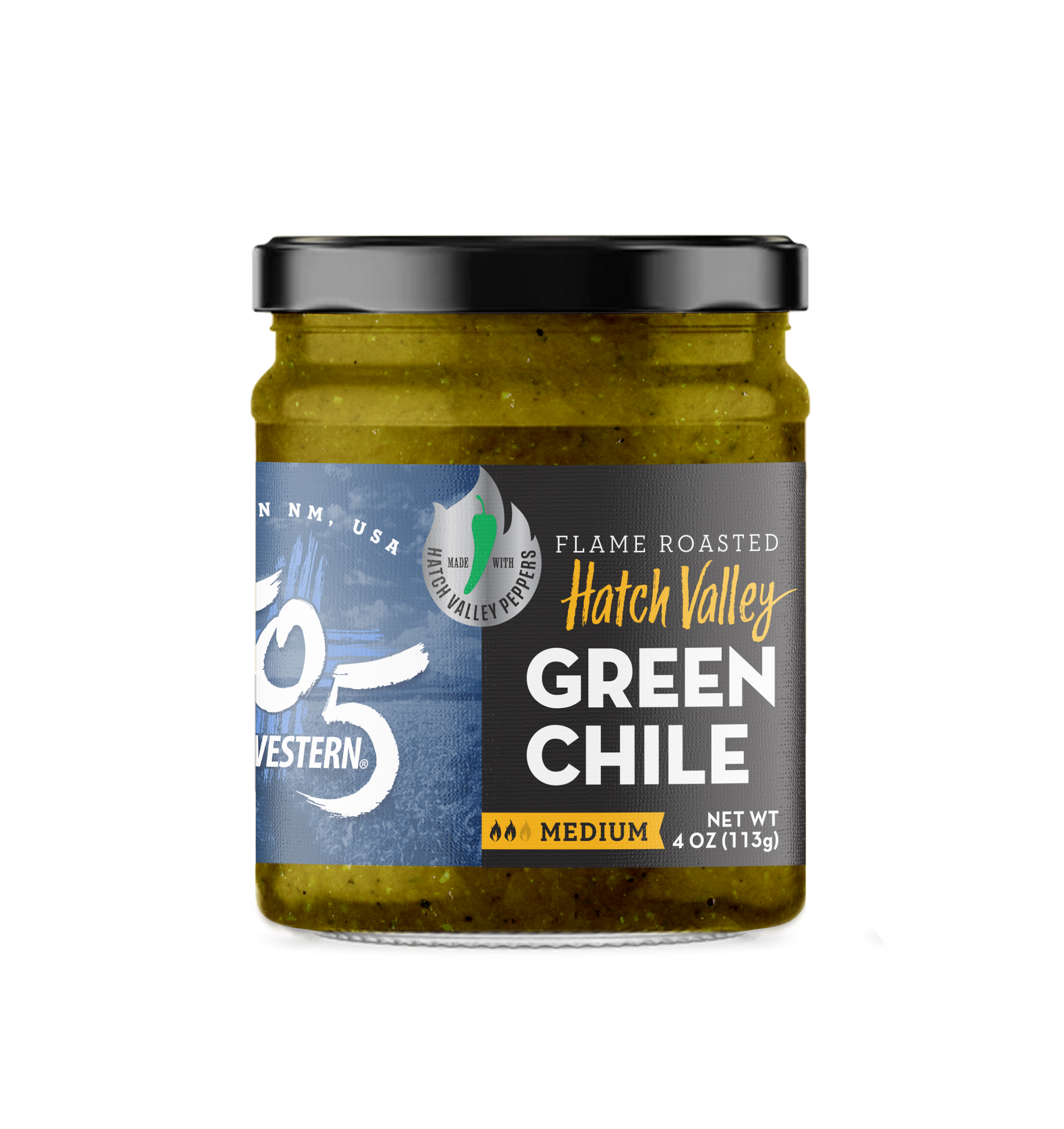 505SW™ Hatch Valley Roasted Green Chile 4oz - Medium – 505 Southwestern
