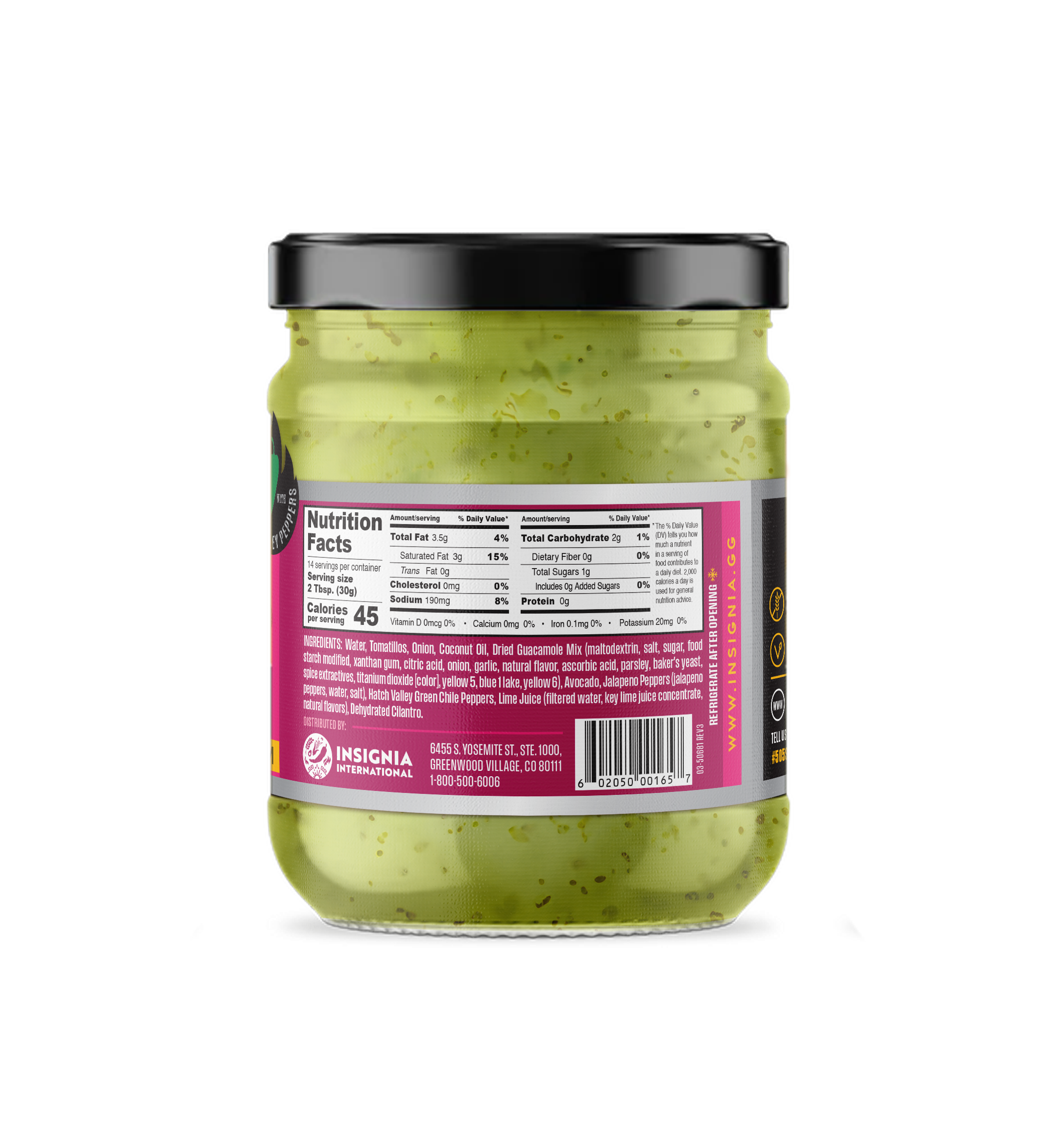 505SW™ Medium Guacamole Salsa