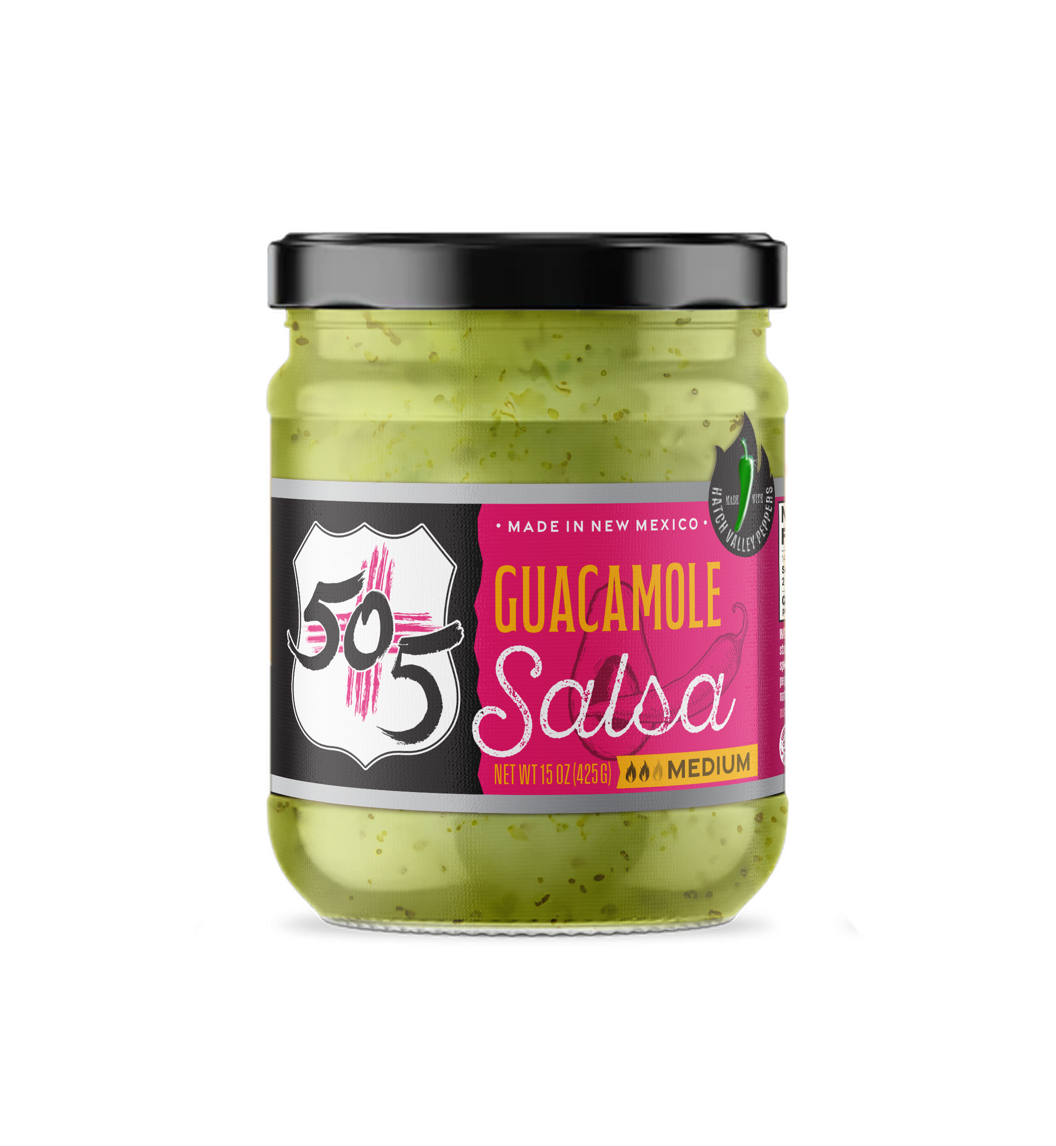 505SW™ Medium Guacamole Salsa – 505 Southwestern