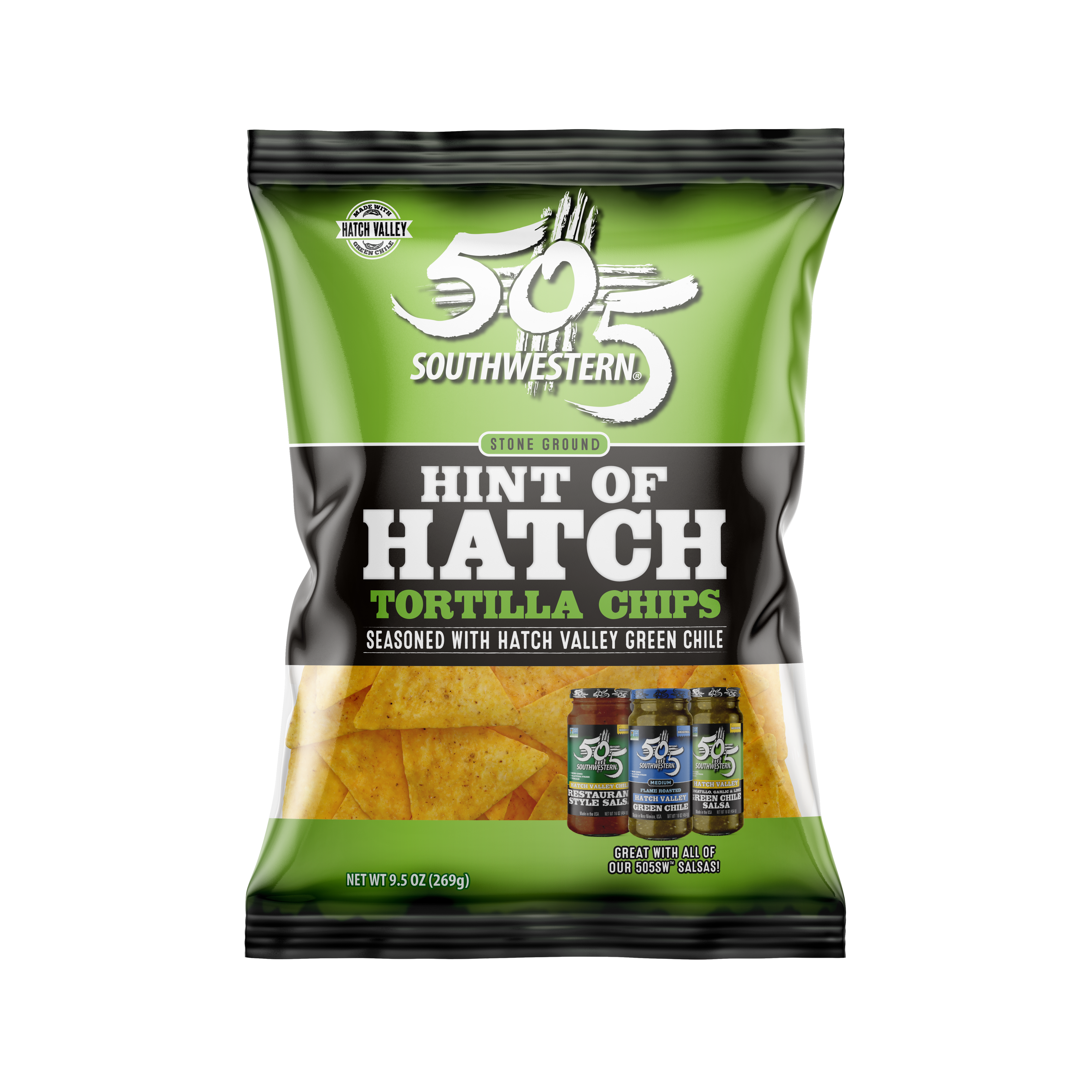 505SW™ Hint of Hatch Tortilla Chips