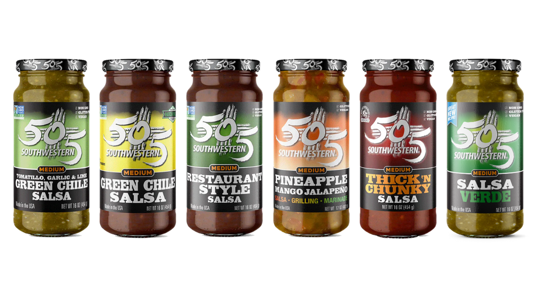 505SW™ New 505SW Salsa Favorites Variety - 6 Pack Case
