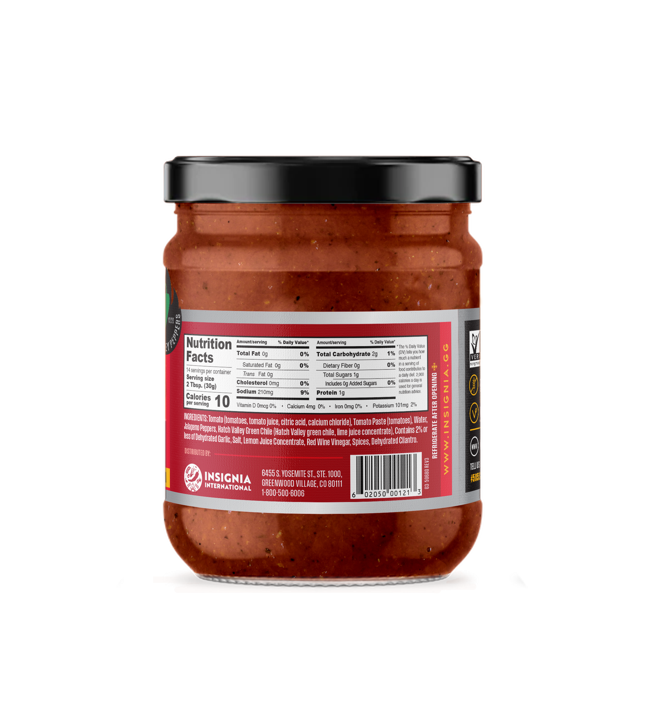 505SW™ Medium Southwest Style Salsa – 505 Southwestern