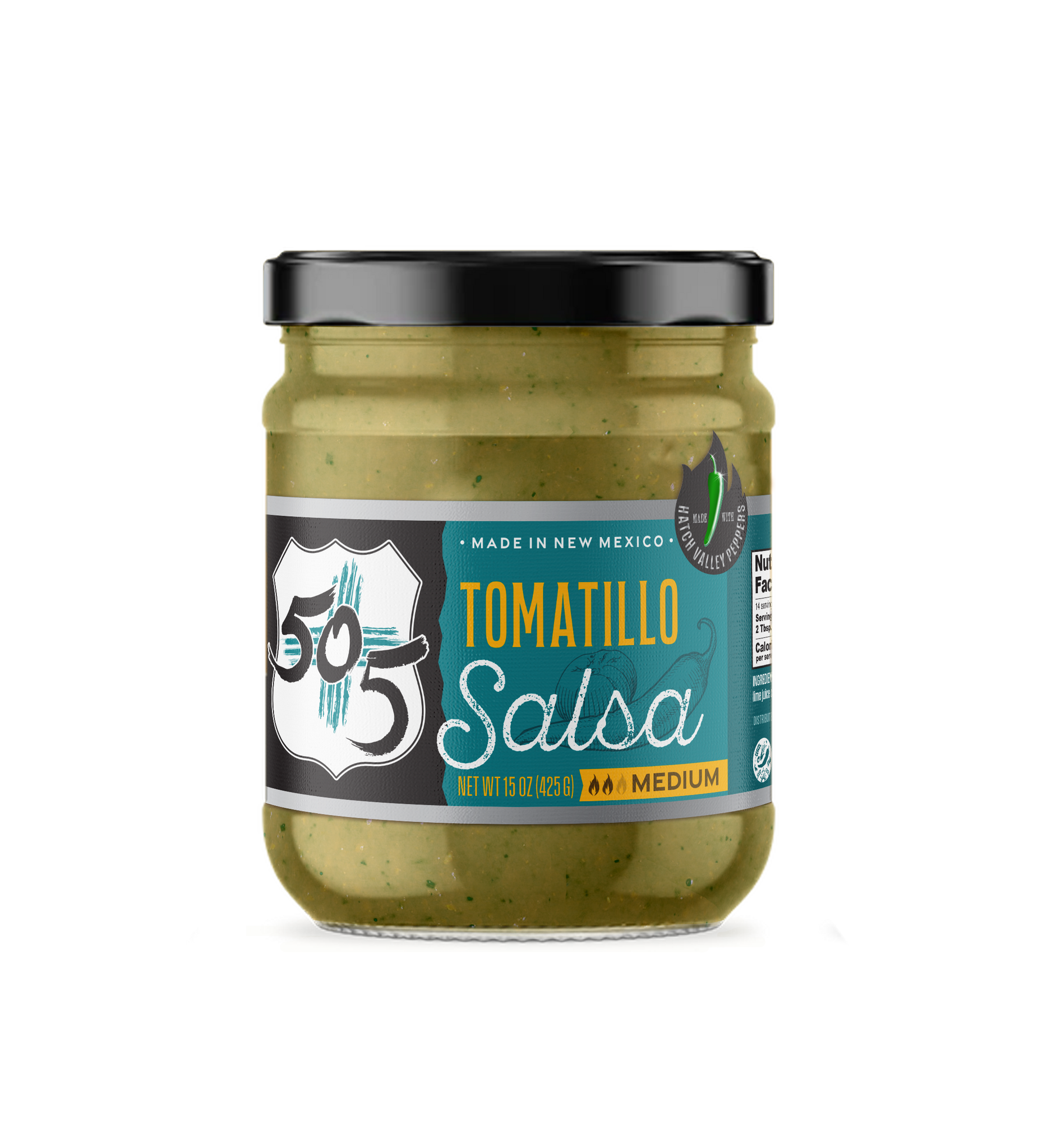 505SW™ Tomatillo and Medium Roasted Green Chile Salsa – 505 Southwestern