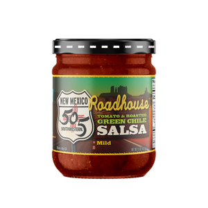 505SW™ Roadhouse Roasted Green Chile Salsa 15oz - MILD - 4 Pack Case