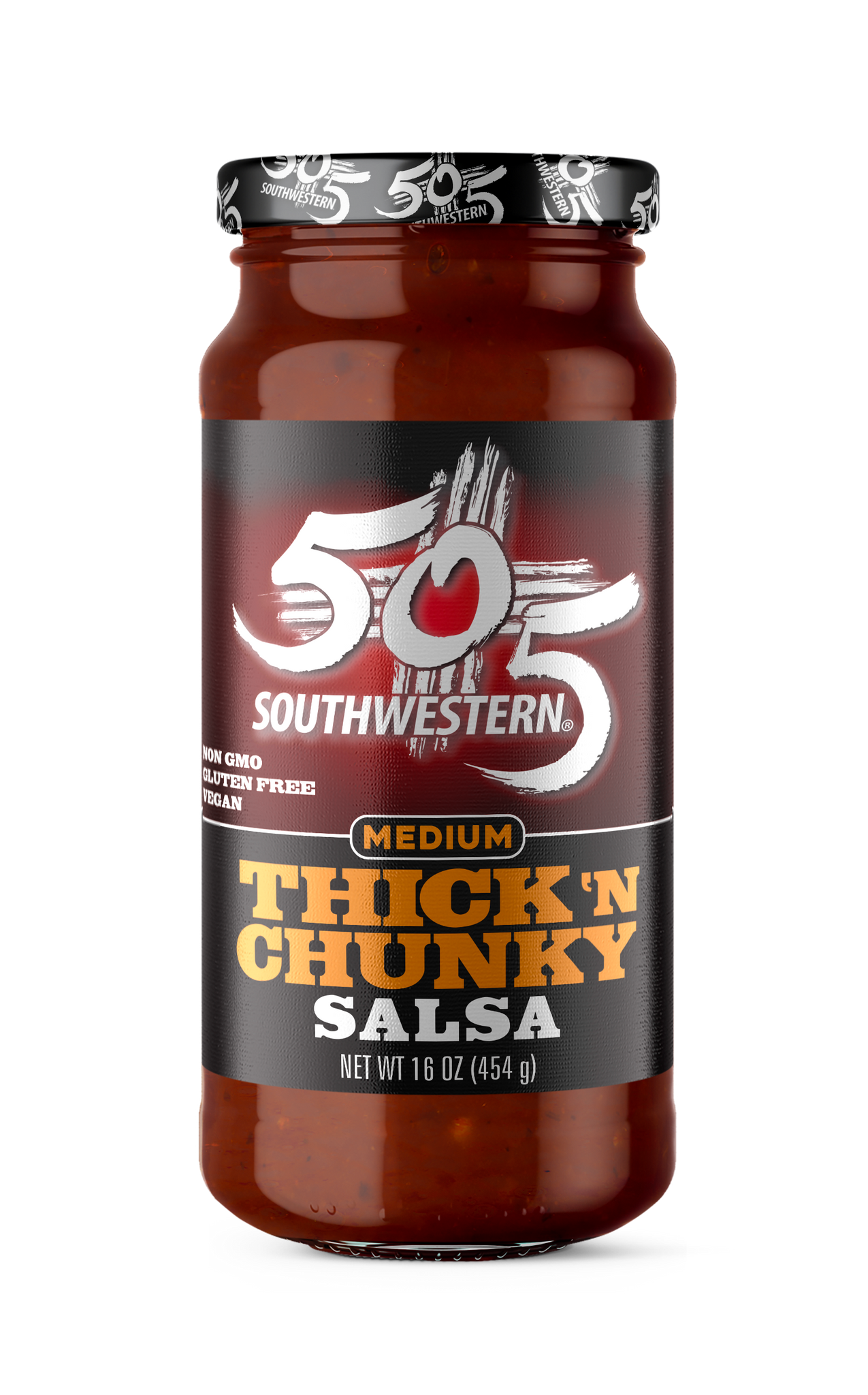 505SW™ Thick 'N Chunky Salsa 16oz - MEDIUM - 6 Pack Case – 505 505SW™ Thick 'N Chunky Salsa 16oz - MEDIUM - 6 Pack Case – 505