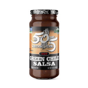 505SW™ Hatch Valley Green Chile Salsa - 16oz - HOT - 6 Pack Case