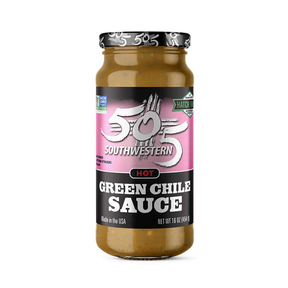 505SW™ Hatch Valley Green Chile Sauce 16oz - HOT - 6 Pack Case