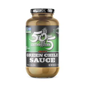 505SW™ Hatch Valley Green Chile Sauce 40 oz - MEDIUM - 4 Pack Case