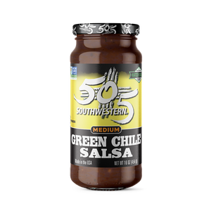 505SW™ Hatch Valley Green Chile Salsa 16oz - MEDIUM - 6 Pack Case