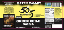 Load image into Gallery viewer, 505SW™ Hatch Valley Green Chile Salsa 16oz - MEDIUM - 6 Pack Case
