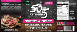 505SW™ Sweet and Spicy Grilling Sauce 16OZ - 6 Pack Case